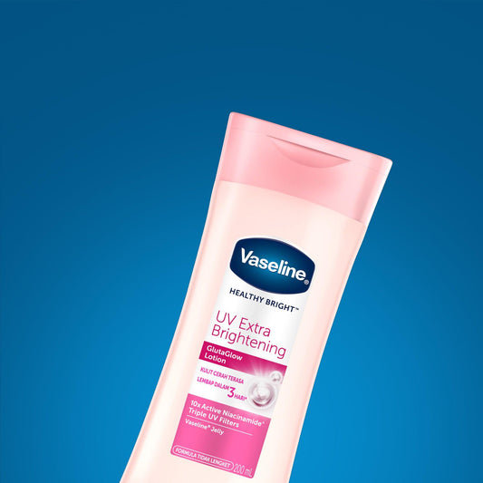 Vaseline Healthy Bright UV Extra Brightening Gluta Glow Lotion 200ml