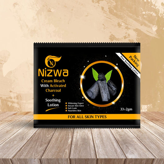 NEW BLEACH CREAM SACHET (CHARCOAL)