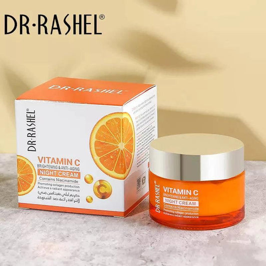 Dr.Rashel Vitamin C Night Cream For Anti Aging And Brightning - 50G
